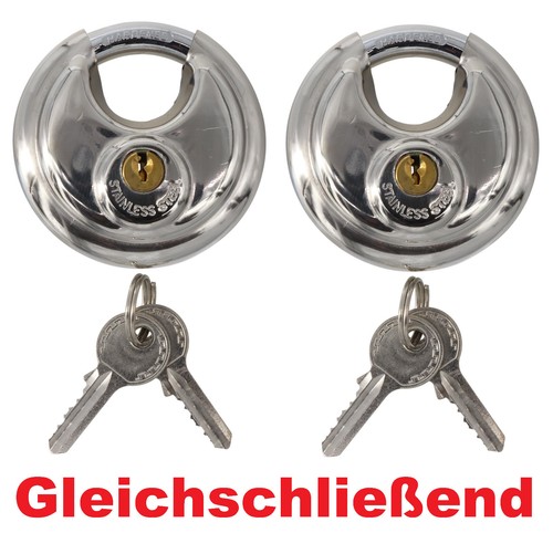 Vorhängeschloss - 2x,