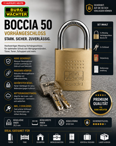 Burg wächter boccia - burg-wÄchter, 50