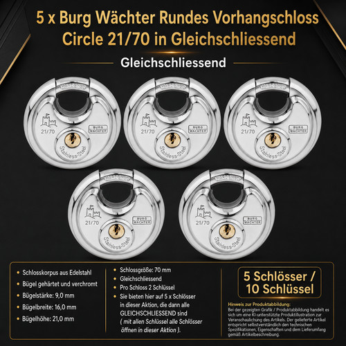 Burg wächter rundes - 5,