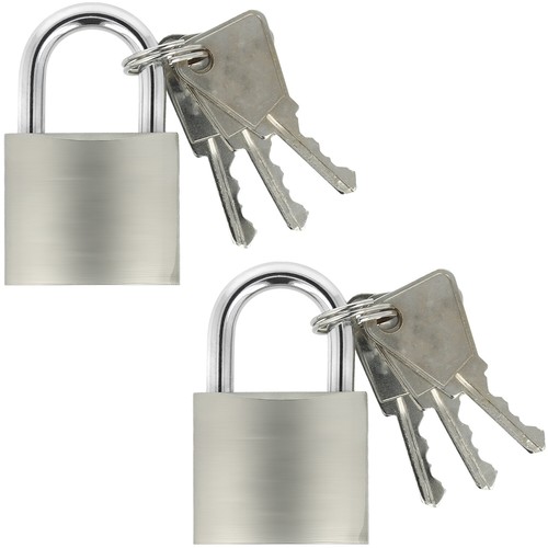 Vorhängeschloss aus - 2x,